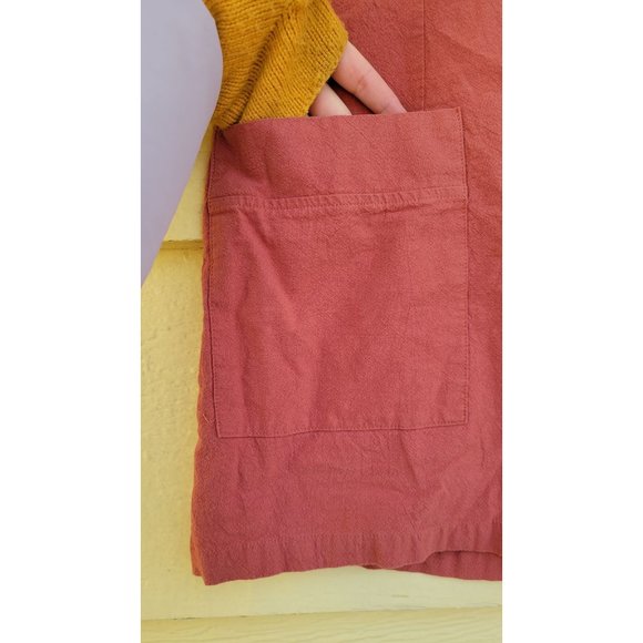 SUPER CUTE Hesperus Pink Button Down Mini Skirt - Picture 4 of 6